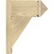 Ekena Millwork Traditional Arts & Crafts Rough Sawn Outlooker, Douglas Fir, 8"W x 16"D x 20"H OUT08X16X20TRA03RDF - alternate 4